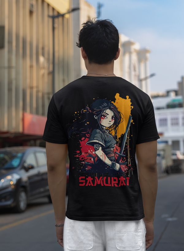 Men- Samurai (Back Print)